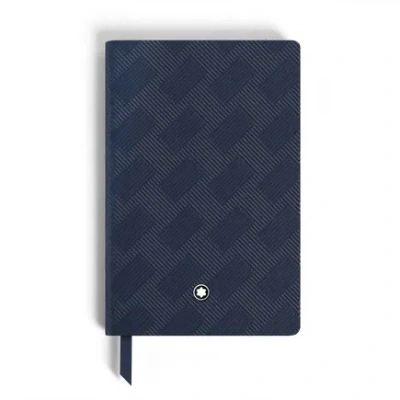 Montblanc Extreme Leather Small Notebook In ["blue"]