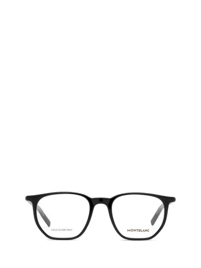 Montblanc Eyeglasses In Black