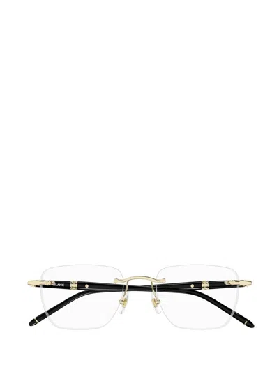 Montblanc Eyeglasses In Black