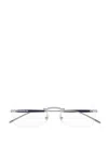 Montblanc Rimless Rectangular-frame Glasses In Silver