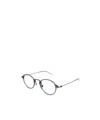 Montblanc Eyewear Panthos Frame Glasses In Gray
