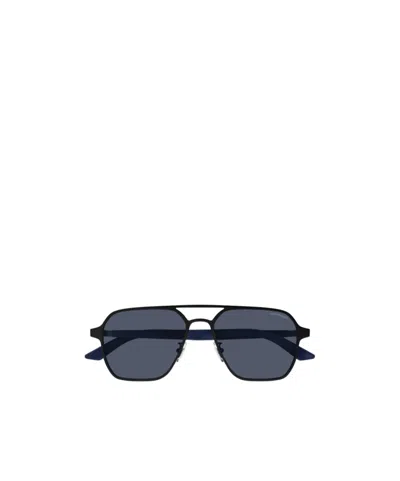 Montblanc Eyewear Pilot Frame Sunglasses In Gray
