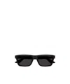 Montblanc Eyewear Rectangle Frame Sunglasses In Black