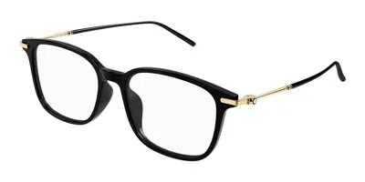 Montblanc Eyewear Rectangular Frame Glasses In Black