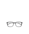 Montblanc Eyewear Rectangular Frame Glasses In Black