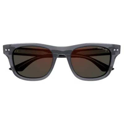Montblanc Eyewear Rectangular Frame Sunglasses