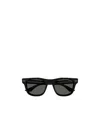 Montblanc Eyewear Rectangular Frame Sunglasses In Black