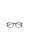 Montblanc Eyewear Round Frame Glasses In Black