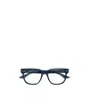 Montblanc Eyewear Square Frame Glasses In Blue
