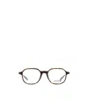 Montblanc Eyewear Square Frame Glasses In Brown