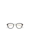 Montblanc Eyewear Square Frame Glasses In Black