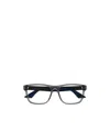 Montblanc Eyewear Square Frame Glasses In Gray