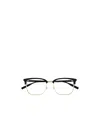 Montblanc Eyewear Square Frame Glasses In Black