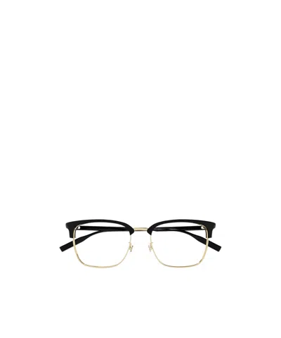 Montblanc Eyewear Square Frame Glasses In Black