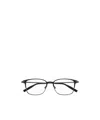 Montblanc Eyewear Square Frame Glasses In Black