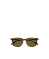 Montblanc Eyewear Square Frame Sunglasses In Green