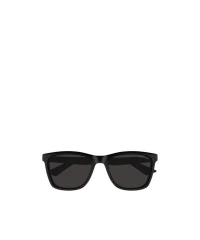 Montblanc Eyewear Square Frame Sunglasses In Black