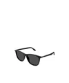 Montblanc Eyewear Square Frame Sunglasses In Black