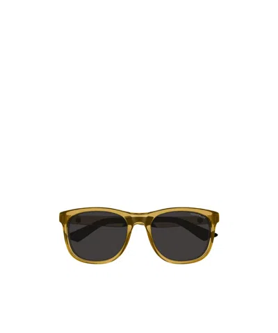 Montblanc Eyewear Square Frame Sunglasses In Green