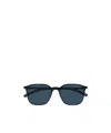 Montblanc Eyewear Square Frame Sunglasses In Blue