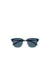 Montblanc Eyewear Square Frame Sunglasses In Gray