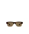 Montblanc Eyewear Square Frame Sunglasses In Brown