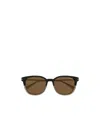 Montblanc Eyewear Square Frame Sunglasses In Brown