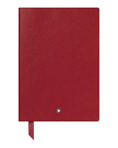 MONTBLANC FINE STATIONARY LEATHER NOTEBOOK #146, RED