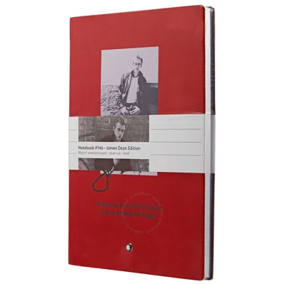 Montblanc Fine Stationery Notebook #146 Great Characters James Dean In Red