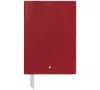 Montblanc Fine Stationery Red Notebook In Red