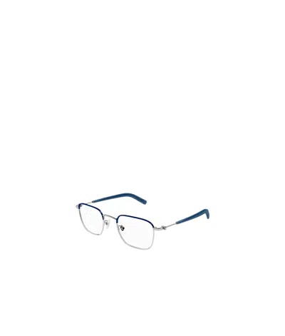 Montblanc Full-frame Flat Mirror In Blue