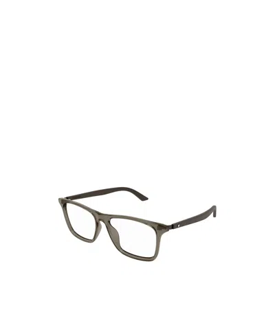 Montblanc Full-frame Flat Mirror In Gray