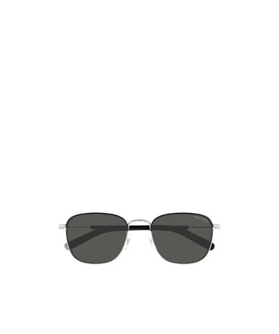 Montblanc Full Frame Sunglasses In Black