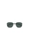 Montblanc Full Frame Sunglasses In Green