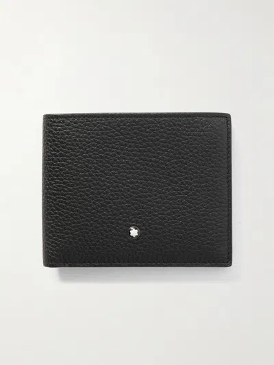 Montblanc Full-grain Leather Wallet In Black
