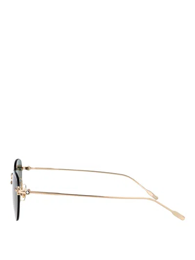 Montblanc Sunglasses In Gold
