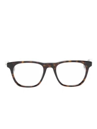 Montblanc Geometric Frame Glasses In Black