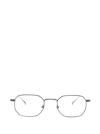 Montblanc Geometric-frame Glasses In Silver