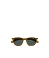 Montblanc Geometric-frame Sunglasses In Black