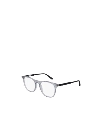 Montblanc Geometric Plano Mirror In Gray