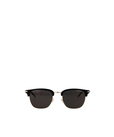MONTBLANC MONTBLANC EYEWEAR SQUARE FRAME SUNGLASSES