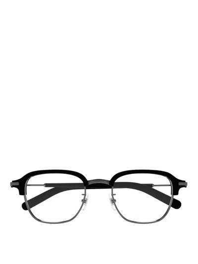 Montblanc Glasses In Black