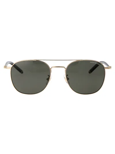 Montblanc Gold Metal Sunglasses