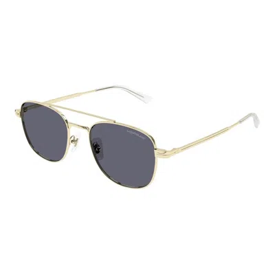 Montblanc Gold Metal Sunglasses