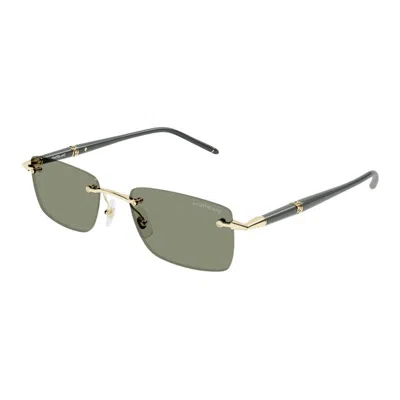 Montblanc Gold Metal Sunglasses