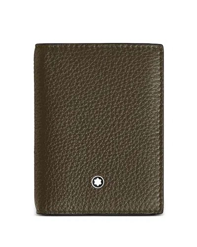 Montblanc Grain Card Holder - Exclusive In Green