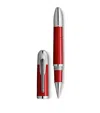 Montblanc Great Characters Enzo Ferrari Rollerball Pen In Red