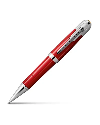 Montblanc Great Characters Enzo Ferrari Special Edition Ballpoint Pen In Red