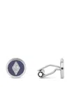 Montblanc Great Characters Homage To The Great Gatsby Cufflinks In Silver