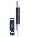 Montblanc Great Characters Homage To The Great Gatsby Special Edition Rollerball In Blue